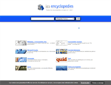 Tablet Screenshot of les-encyclopedies.com